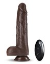 DR. Skin Silicone DR. Murphy 8 inch Thrusting Dildo Chocolate