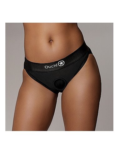 Ouch Vibrating Strap-on Hipster M/L