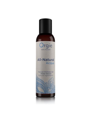 Orgie All Natural Acqua Water-Based intimate Gel 150 ml