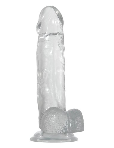 Adam Et Eve Crystal Clear 8 inch Dildo