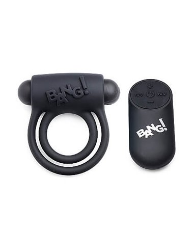 Bang Silicone Cock Ring and Bullet with Remote Control