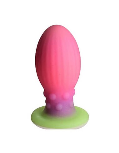 Creature Cocks Xeno Egg Glow in the Dark Silicone Egg XL Pink