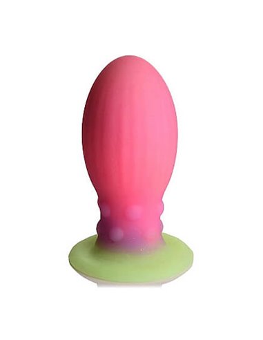 Creature Cocks Xeno Egg Glow in the Dark Silicone Egg Large Pink