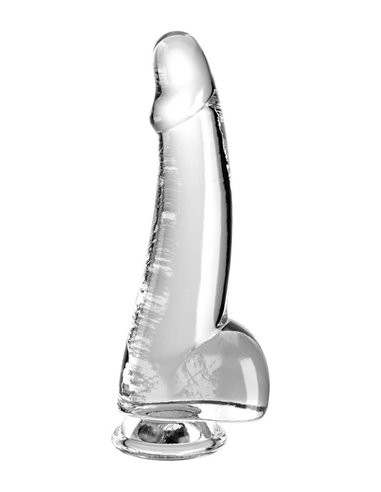 Pipedream King Cock Clear 7.5 with Balls Transparent