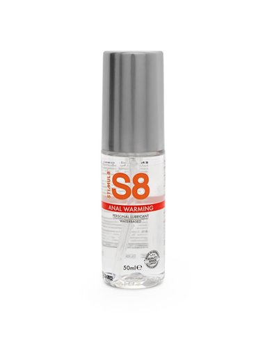 Stimuli 8 S8 Waterbased Warming Anal Lube 50 ml