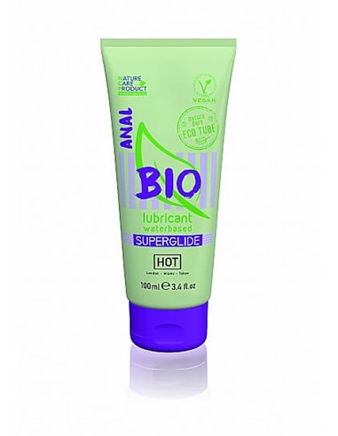 HOT Bio Superglide Anal Water Based Lubricant 100 ml