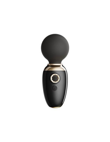 Zalo Ava Heating Mini Wand vibrator with app control Black