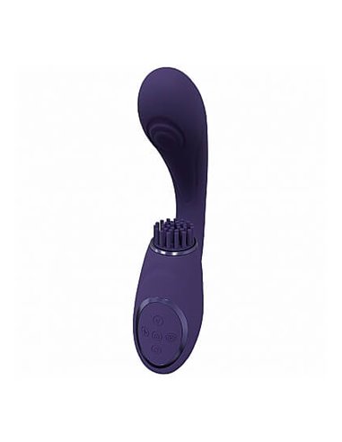 Vive Gen Triple G-spot vibrator with Pulse Wave Purple