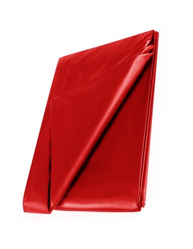 WetPlay PVC Bedsheet 210 x 200 cm Red