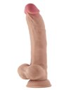 Shaft Model C 9.5 inch Liquid Silicone Dong with Balls Pine