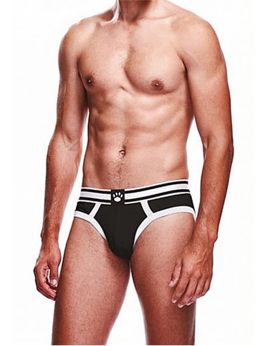 Prowler Brief Black and White Xs