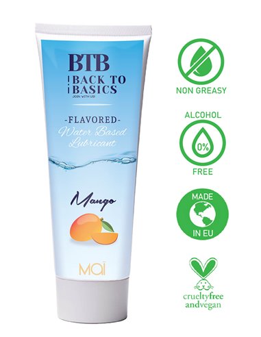 BTB Water Based Mango Lubricant 75 ml