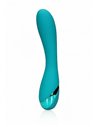 Loveline Smooth Silicone G-spot Vibrator Teal Blue
