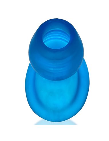 Oxballs Glowhole 2 Hollow Buttplug with Led insert Blue Morph Large