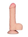 LoveToy Sliding Skin Dildo 18.3 cm Nude 