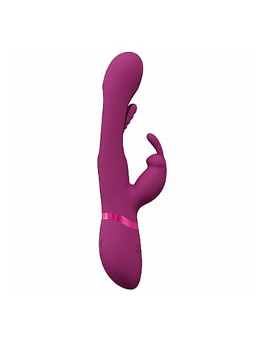 Vive Mika Triple Rabbit with G-spot Flapping Pink