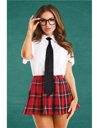 Teacher Pet Woman’s 4PC Private School Sweetheart Costume
