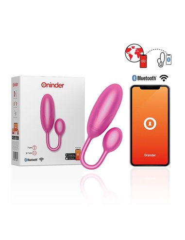 Oninder Denver Vibrating Egg With App Pink