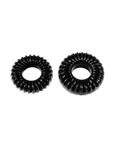 PerfectFit Blend Premium Stretch Ribbed Ring Cockring Set