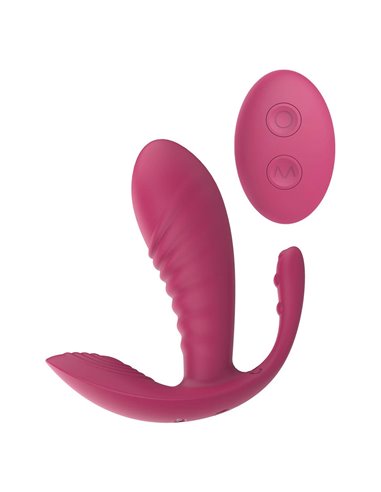 Essentials Triple Pleasure Vibe Pink