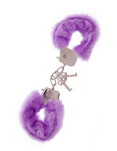 Dreamtoys Handcuffs with Plush Lavender