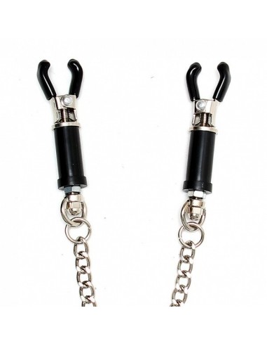 Rimba Nipple clamps with chain