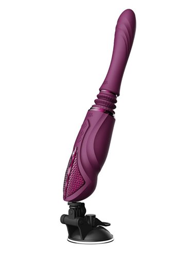 Zalo Sesh Heating Vibrator with Remote Control Purple