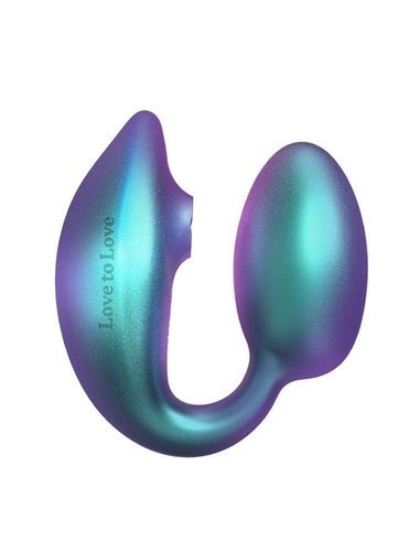 Love to Love WonderLover Clitoral Vibrator Turquoise