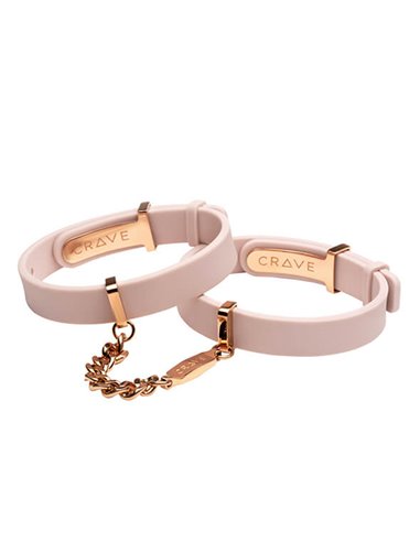 Crave ID Cuffs Pink Rose Gold