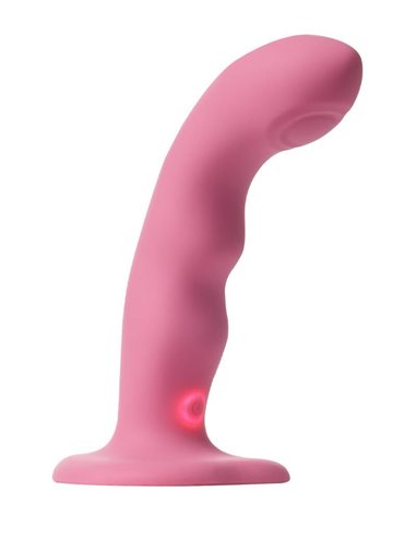 Strap-on-me Tapping Dildo Wave Rose Corail