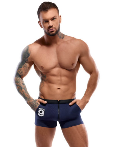 Svenjoyment Tight boxer briefs in a Police Style L