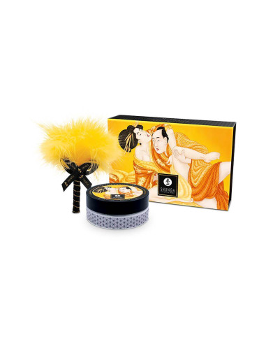 Shunga Kissable Massage Powder Luscious Mango