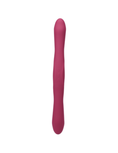 Doc Johnson Duet Double Ended Vibrator with Wireless Remote Berry