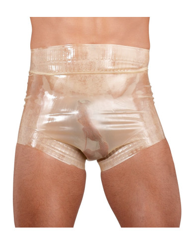 The Latex Collection Latex Diaper Briefs Transparent S