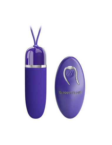 Pretty Love Darlene Youth Egg Vibrator with Remote Control Purple