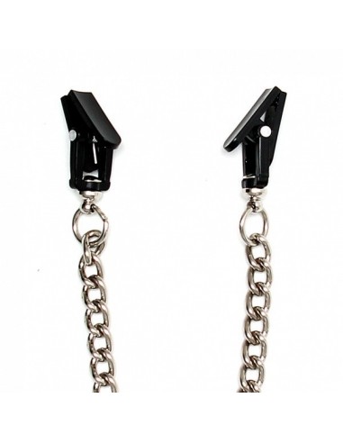 Rimba nipple clamps with chain