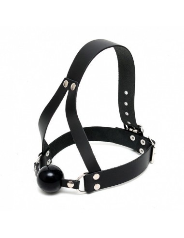 Rimba straps Gag with silicone ball and headstrap