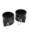 Rimba Leather arm cuffs with bracket and carabine hooks