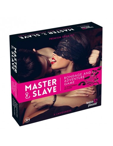 Tease & please Master & slave bondage game magenta (NL-DE-FR-ES-EN)