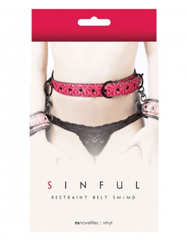 NS Novelties Sinful restraint belt S/M 
