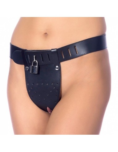 Rimba Chastity belt with tweo holes in crotch M/L