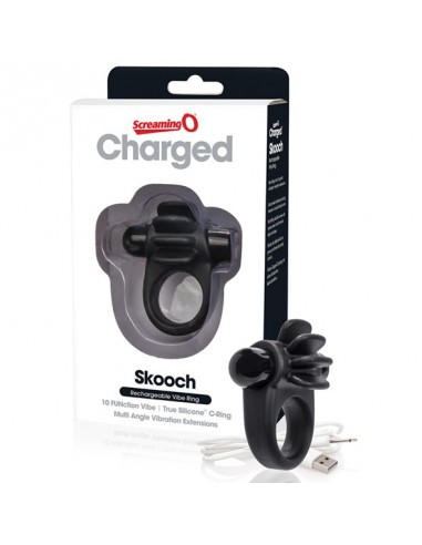 The Screaming O charged skooch ring black