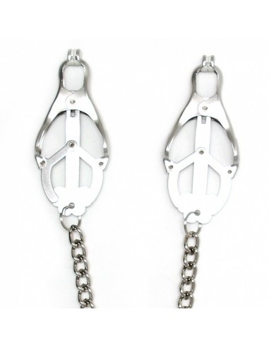 Rimba Kinky nipple clamps with chain
