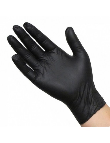 Black Ninja Latex disposable gloves L
