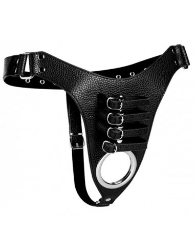 Strict Male chastity harness