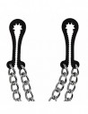 Rimba Nipple clamps plastic with double chain