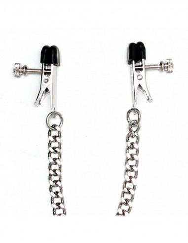 Rimba Adjustable nipple clamps with chain