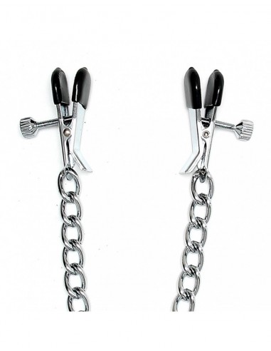 Rimba Small nipple clamps with chain