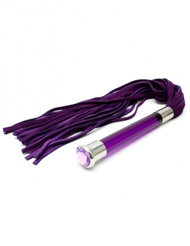 Rimba Paarse suede flogger