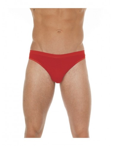 Amorable cotton men's thong red